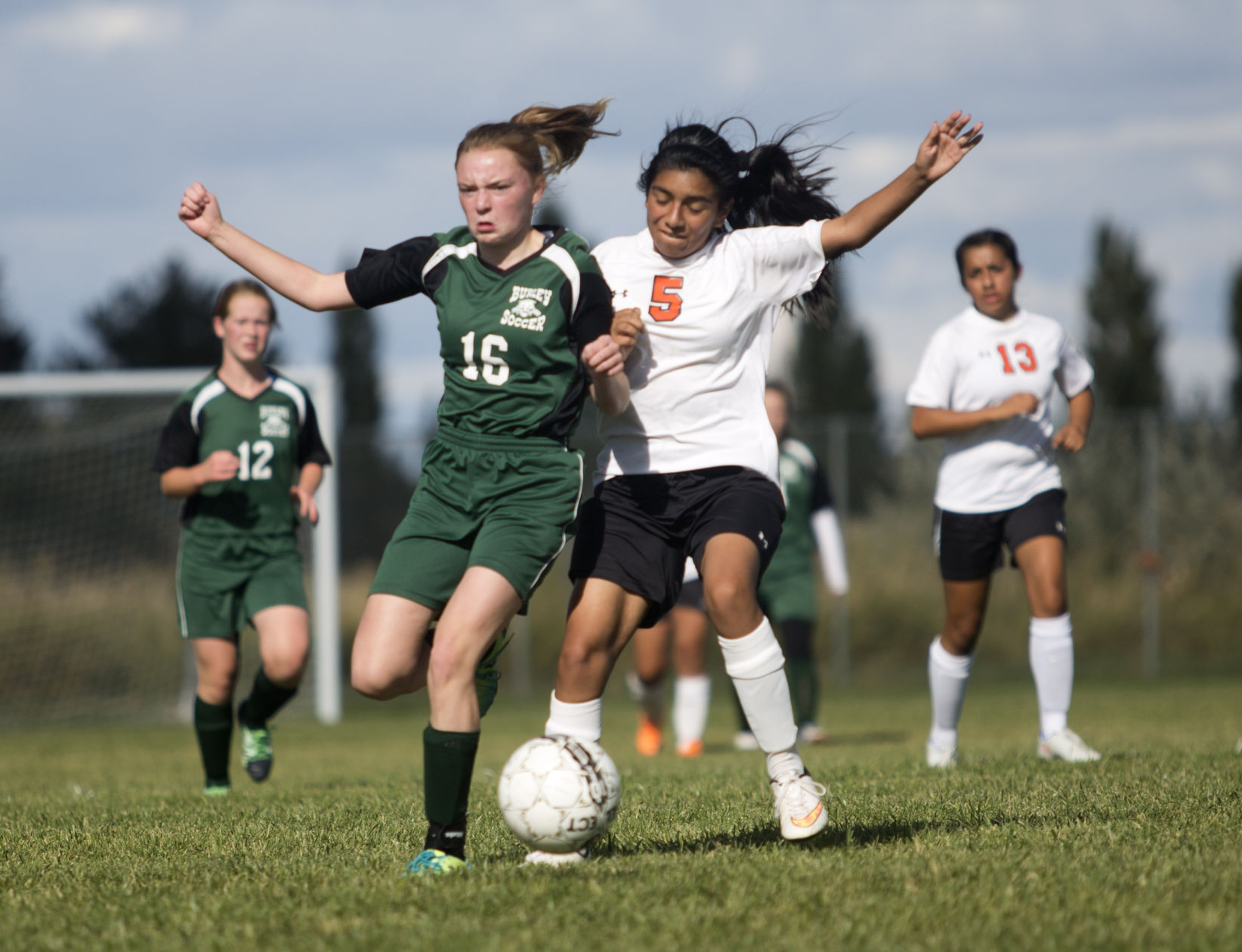 Burley vs. Jerome girls soccer